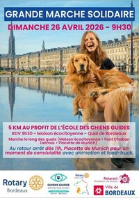 Marche solidaire - 26 avril à Bordeaux