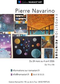 Pierre Navarino - Galerie Namast'art à Pertuis