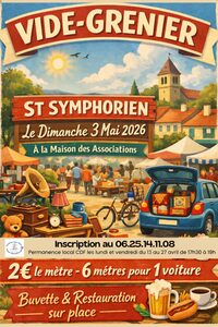 Vide grenier du Comité des Fêtes à Saint-Symphorien