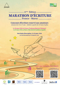Marathon d'Ecriture France - Maroc à Blagnac