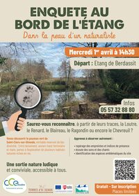 Sortie Natura 2000 : Enquête au bord de l'eau à Braud-et-Saint-Louis