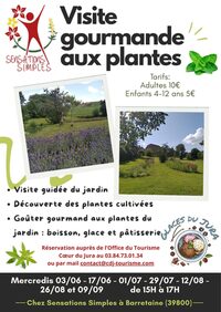 Visite gourmande chez Sensations Simples à Barretaine