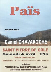 Soirée occitane de printemps - La prima occitana à Saint-Pierre-de-Côle