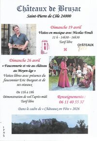 Visite médiévale en musique à Saint-Pierre-de-Côle