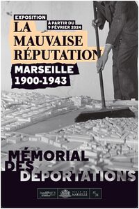 Visite de l’exposition et du parcours permanent du Mémorial des déportations en  à Marseille 2e