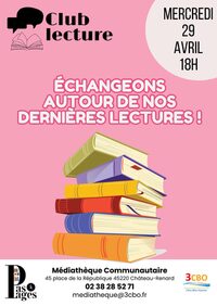 Club lecture à Château-Renard