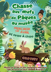 Chasse aux Oeufs de Pâques au Musée à Bourges