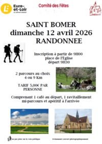 Randonnée à Saint-Bomer