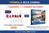 À gagner chez SECA Conseil : 120€ ou un week-end ! à Le Havre