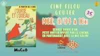 Ciné-goûter : l'ours et l'oiseau à Granville