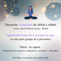 Stage d'approfondissement de yoga à Bréhal