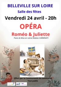 Opéra Roméo et Juliette à Belleville-sur-Loire