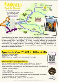 Pianovélo Tour de France à Montargis