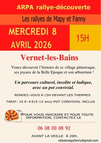 RALLYE DÉCOUVERTE à Vernet-les-Bains