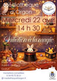 Atelier "Initiation à la magie" à Orgon