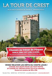 Chasse aux œufs du Comte Louis à Crest