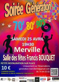Soirée Génération 2026 à Merville