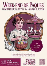 Grande chasse aux oeufs de Pâques à Le Bugue