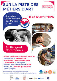 Journées Européennes des Métiers d’Art - sur la piste des métiers d'art à Nontron
