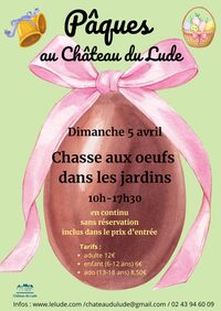 Course aux oeufs de Pâques à Le Lude