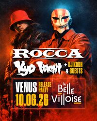Rocca & Kyo Itachi – Venus (Release Party) à Paris 20e