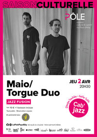 Les Cab’jazz : Maio/Torgue duo | à Alby-sur-Chéran