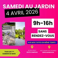 Samedi au jardin à Mondouzil