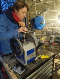 Atelier initiation affûtage à Concarneau