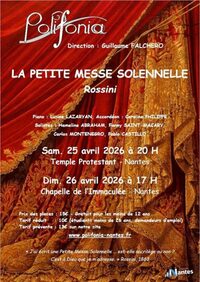 Concert Rossini par le chœur Polifonia à Nantes