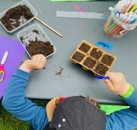 Atelier jardiniers en herbe à Blandy