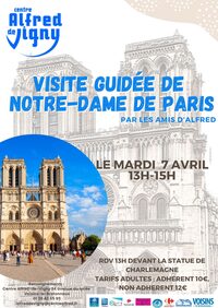 Visite guidée de Notre Dame de Paris à Paris 4e