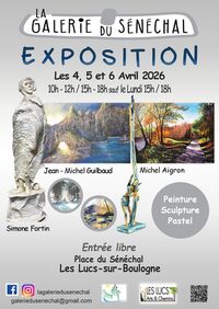 Sculpture S Fortin , peinture M Aigron et JM Guilbaud à Les Lucs-sur-Boulogne