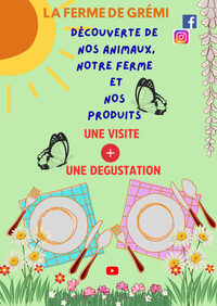 À la découverte de nos animaux et de nos produits de la ferme à Saint-Ovin