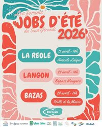 LES FORUMS JOB D'ETE DU SUD GIRONDE 2026 à Langon