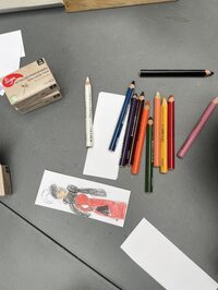 Atelier la fabrique minute "sous la pluie des petits pas" à Rouen