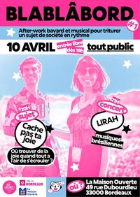 BLABLÂBORD #1 à Bordeaux