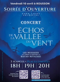 Échos de la vallée du vent par le Neko Light Orchestra à Rousson