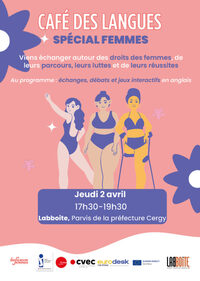 Café des langues spécial femmes à Cergy