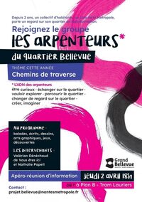 Lancement de la seconde édition des Arpenteurs de Bellevue à Nantes