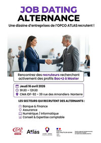 Job Dating ALTERNANCE à Nanterre