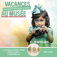 Vacances au Musée - Ateliers-visites découvertes : Ocre d’Art : l’aquarelle à Apt