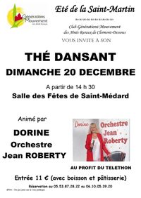 Thé dansant à Clermont-Dessous