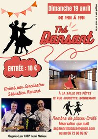 Thé dansant avec Sébastien RENARD à Bonnemain