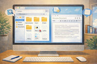 Bases informatiques : écrire et classer ses documents à Sinceny