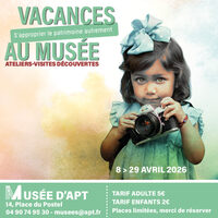 Vacances au Musée_Ateliers-visites découvertes à Apt