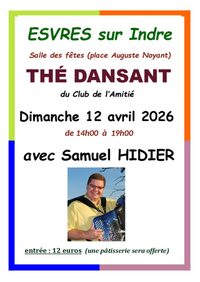 Thé dansant du club de l'amitié à Esvres