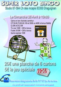 Super Loto au Studio 87 à Draguignan