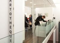 Visite flash de l’artothèque à Chambéry