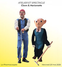 ATELIER / SPECTACLE - Clown & Marionnette à Le Loroux-Bottereau