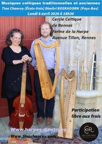 Concert Duo Chancey - Boekhoorn à Rennes